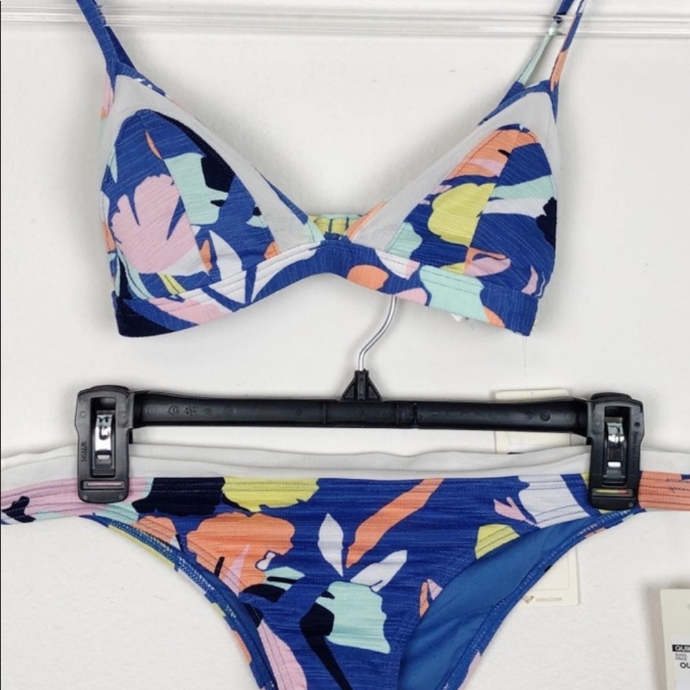 Roxy birds of paradise swim suit set